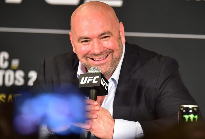 Dallas, TX, USA - 13/05/2017 - UFC 211 Dana White, photo credit:(via AP)